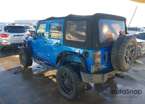 2015 Jeep Wrangler Unlimited Willys Wheeler from USA, damaged, VIN 1C4BJWDG9FL511861